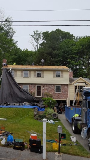 Before & After Roofing in Spencer by MTS Siding and Roofing LLC